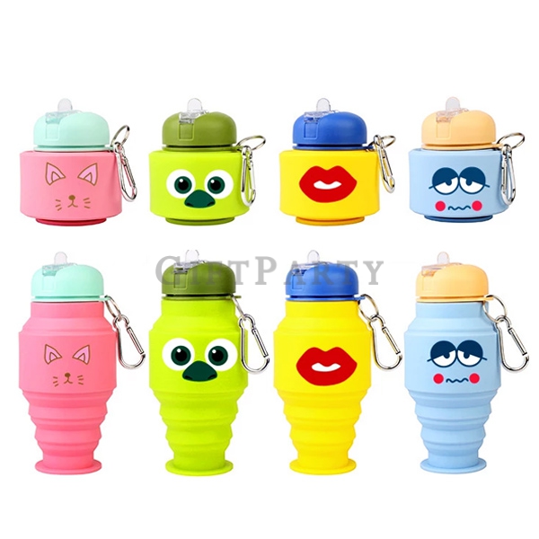 客製化禮品,贈品,禮贈品,企業贈品,外銷贈品,外銷禮品,日本贈品,可愛水壺,品牌贈品,廣告禮品,食品級矽膠折疊水壺