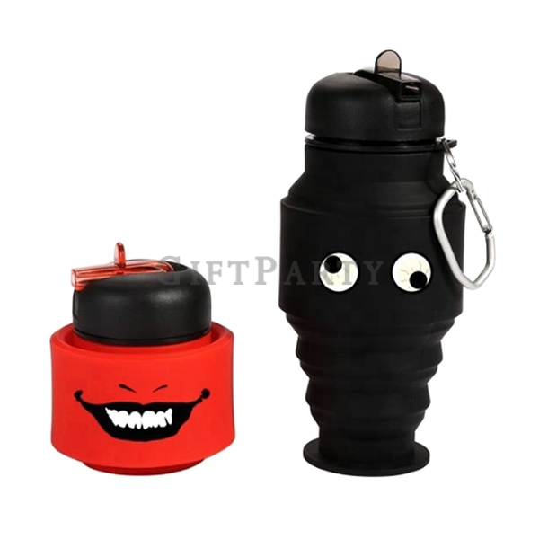 客製化禮品,贈品,禮贈品,企業贈品,外銷贈品,外銷禮品,日本贈品,可愛水壺,品牌贈品,廣告禮品,食品級矽膠折疊水壺