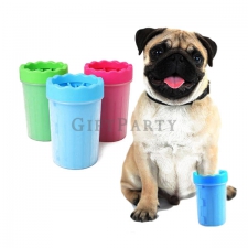 Pet dog foot wash cup silicone bristles