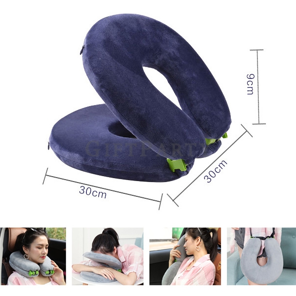午安枕,實用枕,員工禮品,旅遊禮品,汽車禮品,股東會贈品,折疊多功能旅行枕睡覺神器