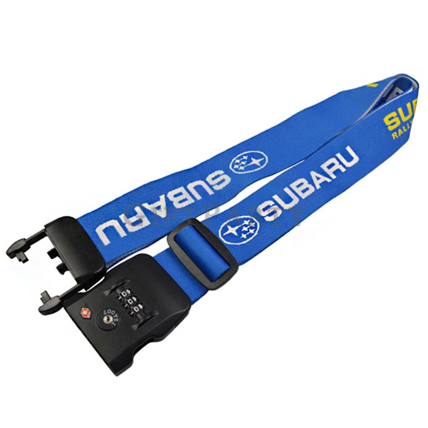 汽車紀念品,股東會紀念品,贈品,海關鎖行李束帶(緹花logo)2
