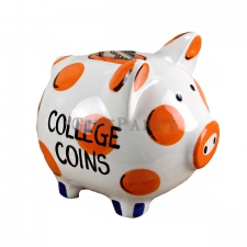 Ceramic pig shape deposit box