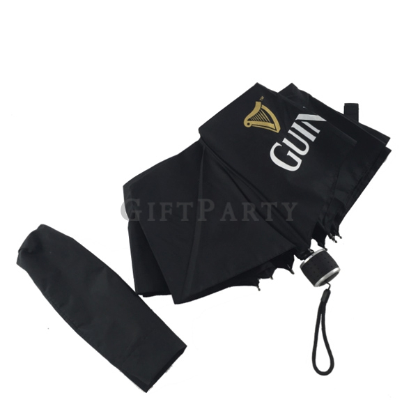 3 Fold Advertising Foldable Umbrella-21吋三折傘廣告傘3