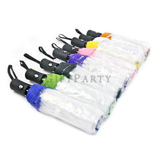 Advertising gifts-23吋三折透明傘,23 inch three folding transparent umbrella,Advertising gifts, promotional