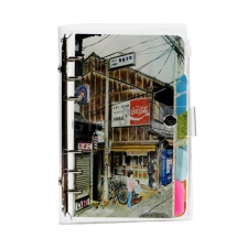 Transparent PVC notebook