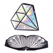 Unicorn handle makeup brush set