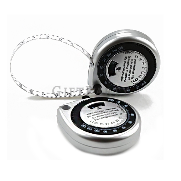 BMI health tape measure,銀色BMI健康捲尺,客製化禮品,企業贈品,健康禮品,股東會贈品,實用禮品,