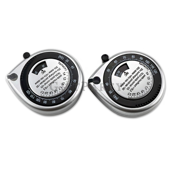 BMI health tape measure,銀色BMI健康捲尺,客製化禮品,企業贈品,健康禮品,股東會贈品,實用禮品,
