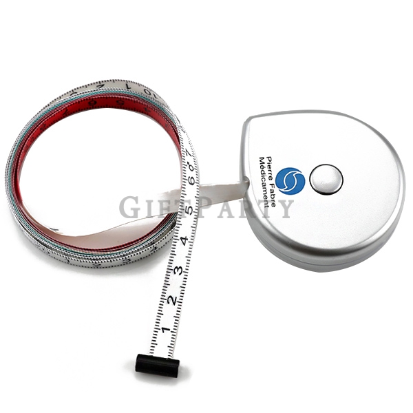 BMI health tape measure,銀色BMI健康捲尺,客製化禮品,企業贈品,健康禮品,股東會贈品,實用禮品,
