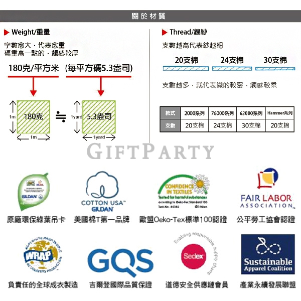 IL2440888HAOO-亞規精梳厚磅中性T恤,客製t恤,客製潮t,T恤OEM,定制T恤,團服,客製團服,