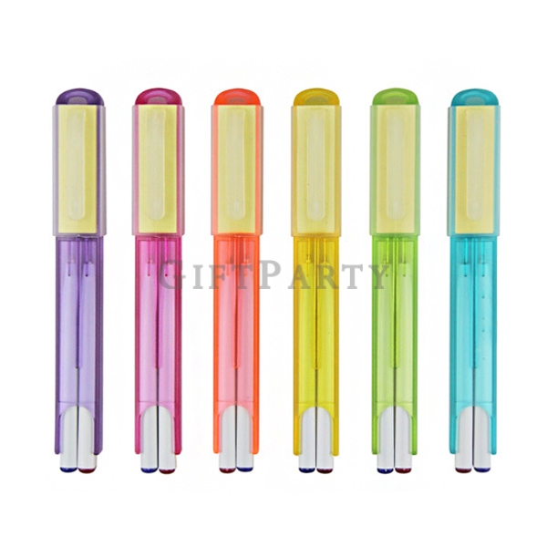 Advertising gifts, note pens custom, cheap gifts, custom advertising pens-便籤筆廣告筆雙色筆,Sticky notes bal