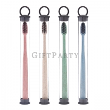 Wheat straw Bamboo Charcoal Soft Hair Toothbrush