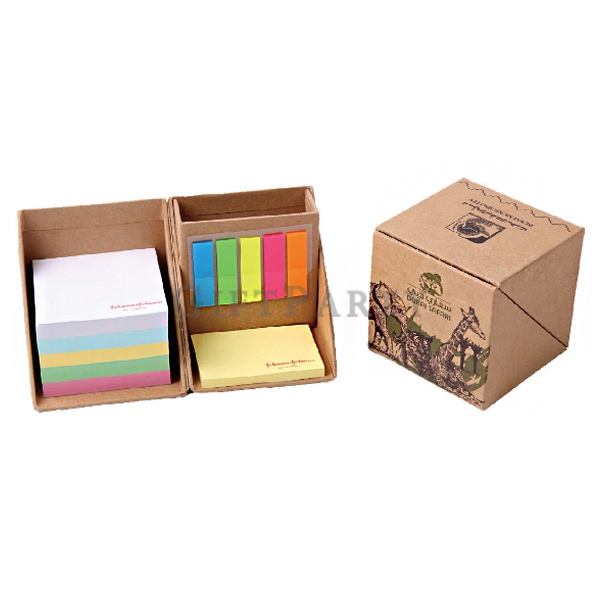 禮品,廣告贈品,實用贈品,通路禮品,客製化禮品,企業禮品,牛皮方型便條盒便簽盒筆筒,Kraft note box
