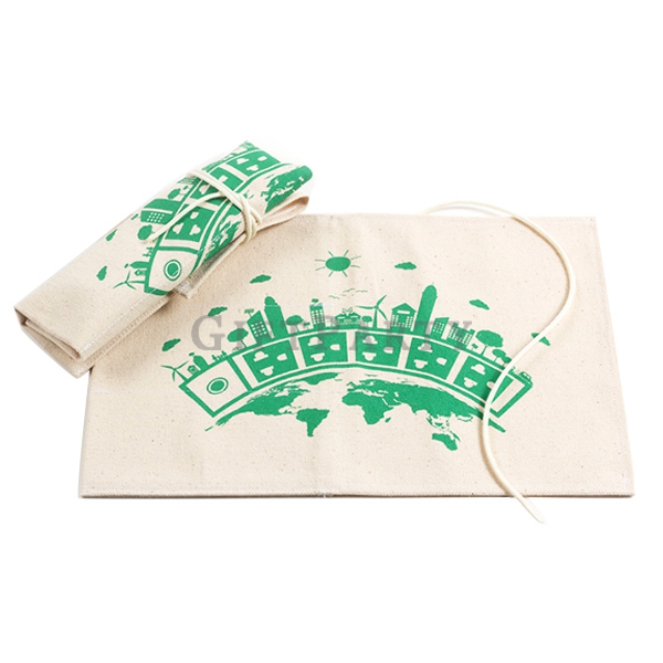 Canvas cutlery bag,Placemat-帆布餐具布包,餐墊,餐具包,文創禮品,文創贈品,文創設計,