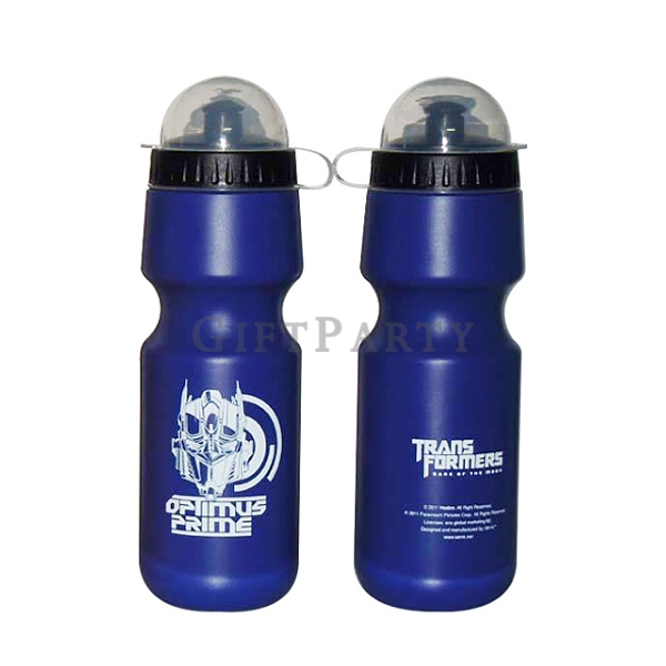 PE 750ml sports bottle ,750mlPE塑料自行車水壺,客製電影週邊紀念品,