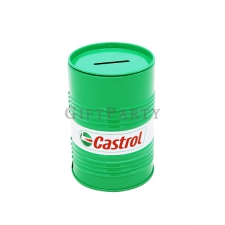 Oil drum shape money box