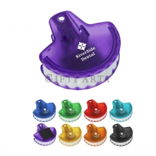 Tooth shaped soft magnets fridge clip