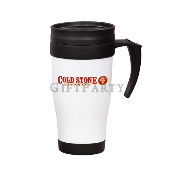 Advertising gifts, gift gifts, souvenir customization, car gifts,400mlPP廣告杯帶手把