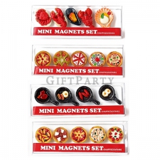 3D simulation food refrigerator sticker