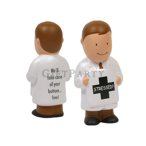 Custom Physician Stress Reliever,Custom  squishy,大嘴巴壓力球,客製醫生造型壓力球,人型壓力球,禮品,醫美禮品,醫美贈品,