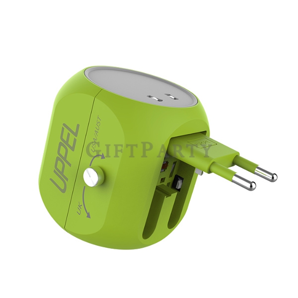 2 usb travel charger,展會禮品,實用禮品,出國禮品,企業贈品,2.4A-2孔USB萬用插頭,Advertising gifts, promotional gifts, custom