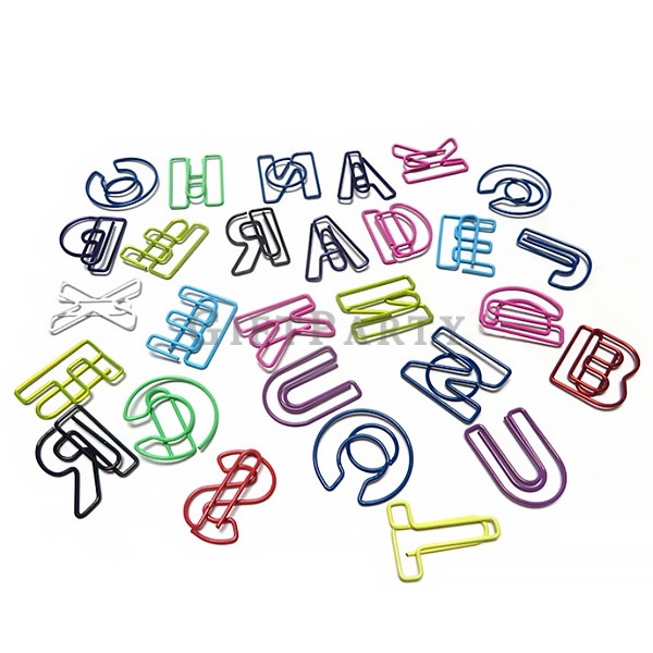 Letter shape  paper clips,廣告贈品,英文字母迴紋針,廣告贈品,促銷禮品,客製logo贈品,客製紀念品公司, 客製化禮品公司,廣告贈品定制,紀念品定制,股東會紀念品,Adver
