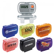 Pedometer with waist clip