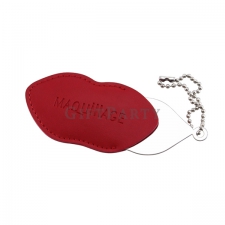 Lip shaped mini mirror