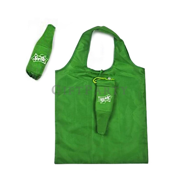 Custom shaped storage bag,啤酒贈品,酒瓶造型折疊環保袋