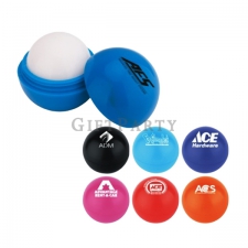 Ball shape lip balm