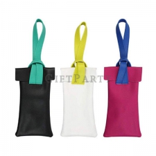 Leather glasses bag