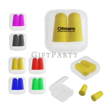 Color soundproof earplugs plastic box