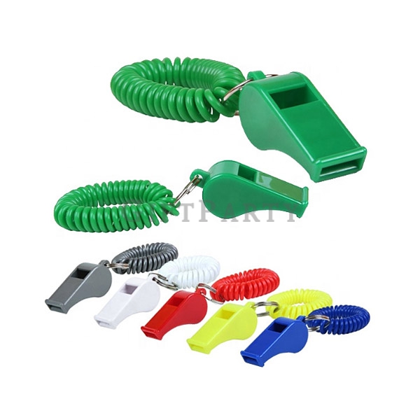 custom spring ring coil wrist band whistle,選舉贈品,30元贈品,便宜贈品,廣告贈品,兒童安全贈品,女性贈品,塑料哨子彈簧圈, Advertising gi