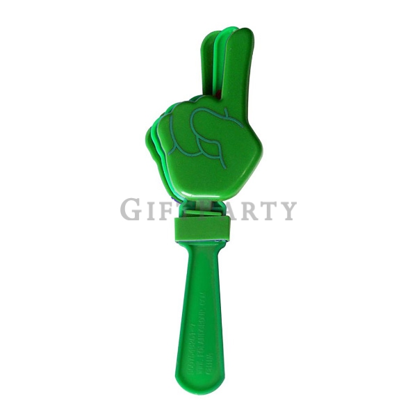 Finger shaped plastic shaking cheering toy hand clapper塑料手勢造型手拍板,選舉造型贈品,1號手勢,手指造型手拍板,選舉拜票手指,選舉禮品,展場贈