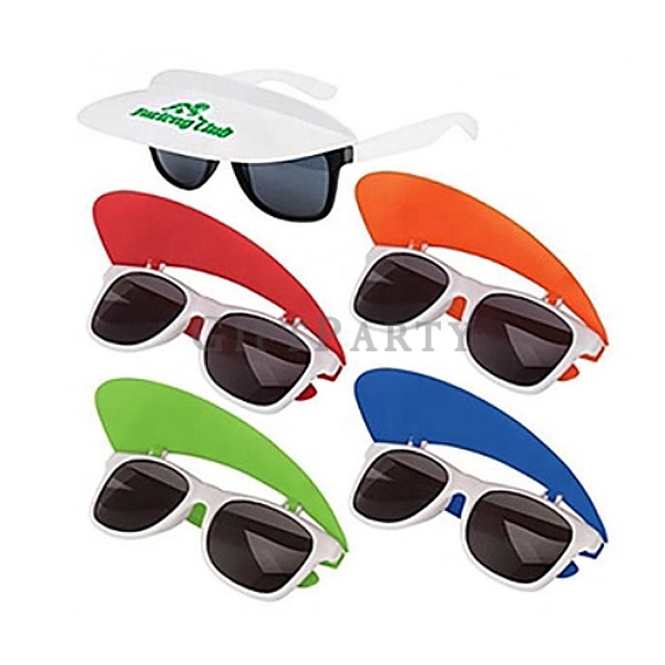 Children colorful sunvisor cap sunglasses ,家庭日贈品,兒童贈品,樂園贈品,兒童禮品,兒童航空贈品,航空兒童贈品,兒童遮陽帽太陽鏡