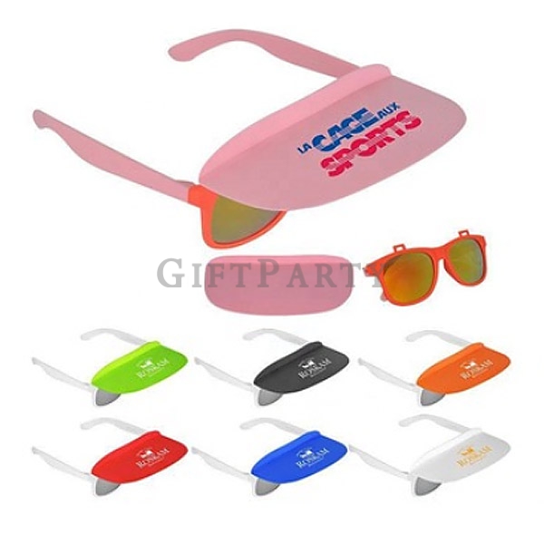 Children colorful sunvisor cap sunglasses ,家庭日贈品,兒童贈品,樂園贈品,兒童禮品,兒童航空贈品,航空兒童贈品,兒童遮陽帽太陽鏡