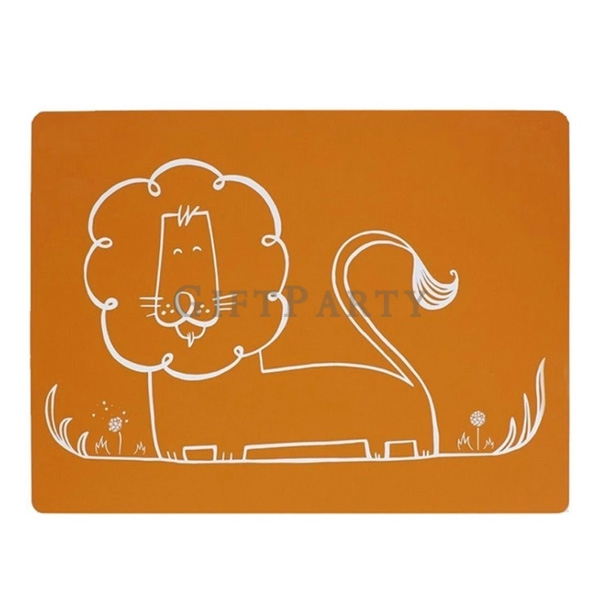 Silicone placemat waterproof, non-slip, high temperature,餐墊硅膠餐墊防滑防水耐高溫,兒童餐墊,親子餐禮品,廣告贈品, Children's p