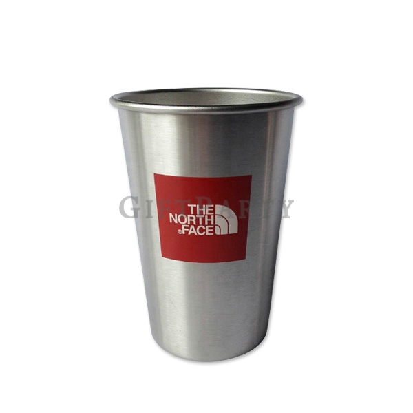 SS304 Stainless Steel Cup 16oz,Stackable 16 oz Brushed Stainless Steel Pint Cup,捲邊不鏽鋼杯450mlSS304 Sta