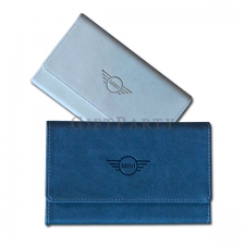Leather tri-fold notebook