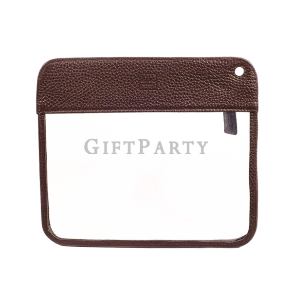 PU leather PVC cosmetic bag,百貨公司贈品,精品贈品,品牌贈品,高品級贈品,PU皮革透明PVC化妝包