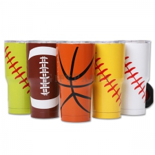 Stainless Steel Baseball Tumbler Cups