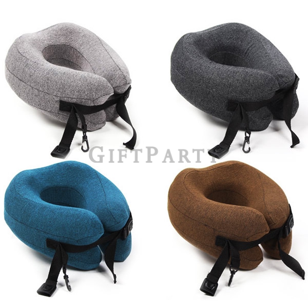 Cotton Slow Rebound U-Shaped Memory Neck Pillow,旅行贈品,記憶棉頸枕U型枕, Advertising gifts, promotional gifts,