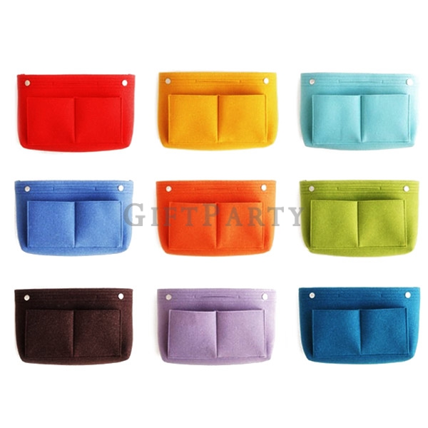 客製化禮品,贈品,百貨週年慶贈品-毛氈布收納包包中包,Felt cloth storage bag