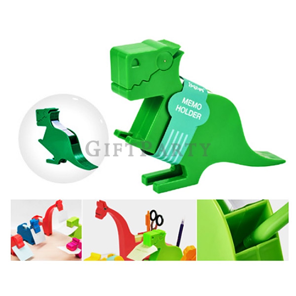 動物筆筒便簽座-紙夾,恐龍筆筒便簽座紙夾,Dinosaur Pen Holder Paper Holder Paper Clip