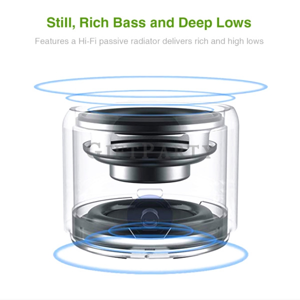 3W Subwoofer Bluetooth Speaker Metal Case,3W低音炮藍芽音箱金屬外殼