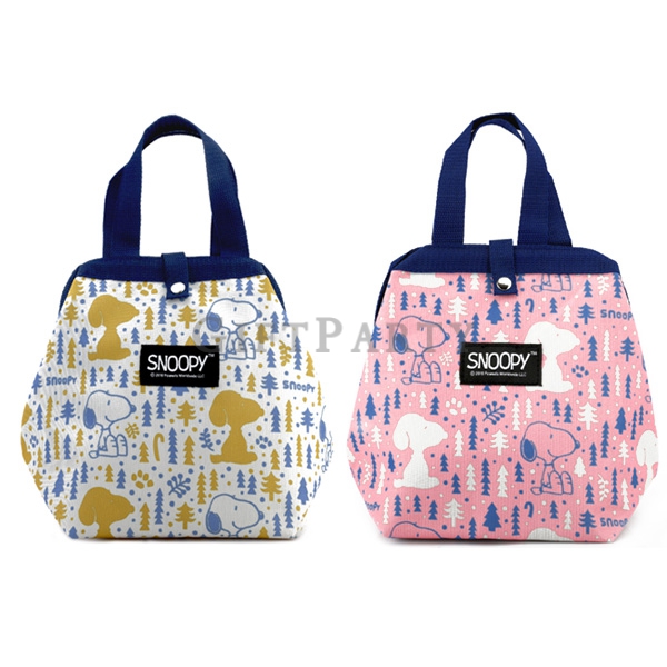 KZ1051161SP-H153G(TW)史努比下雪森林寬口保溫袋,Snoopy Snowy Forest Wide Mouth Cooler Bag, Cooler Bag
