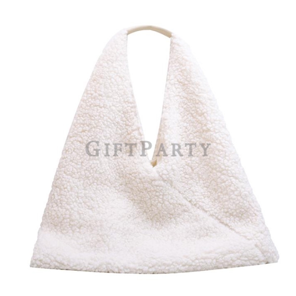 Lamb Wool Tote Bag,時尚禮品,精品贈品,禮品,贈品,百貨公司贈品,羊羔毛手袋購物袋,Advertising gifts, fashion gifts,