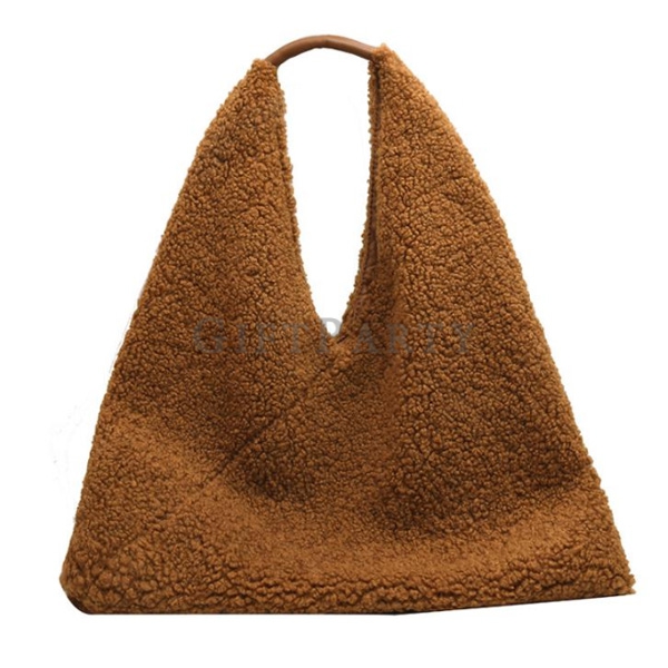 Lamb Wool Tote Bag,時尚禮品,精品贈品,禮品,贈品,百貨公司贈品,羊羔毛手袋購物袋,Advertising gifts, fashion gifts,
