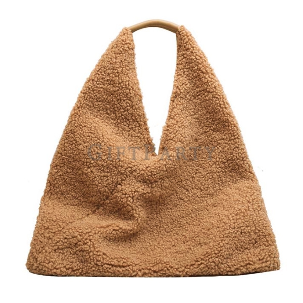 Lamb Wool Tote Bag,時尚禮品,精品贈品,禮品,贈品,百貨公司贈品,羊羔毛手袋購物袋,Advertising gifts, fashion gifts,