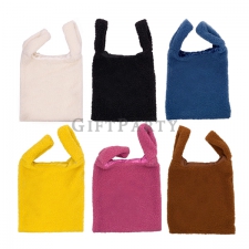 Lamb wool tote